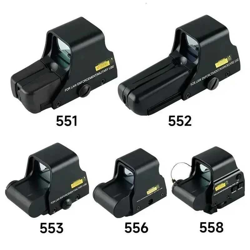 3X Holographic Scope 553 558 Tactical Optics Sight with Flip-up Mount Red Green Dot Sight for 20mm Rail Hunting Airsoft Scope R250730