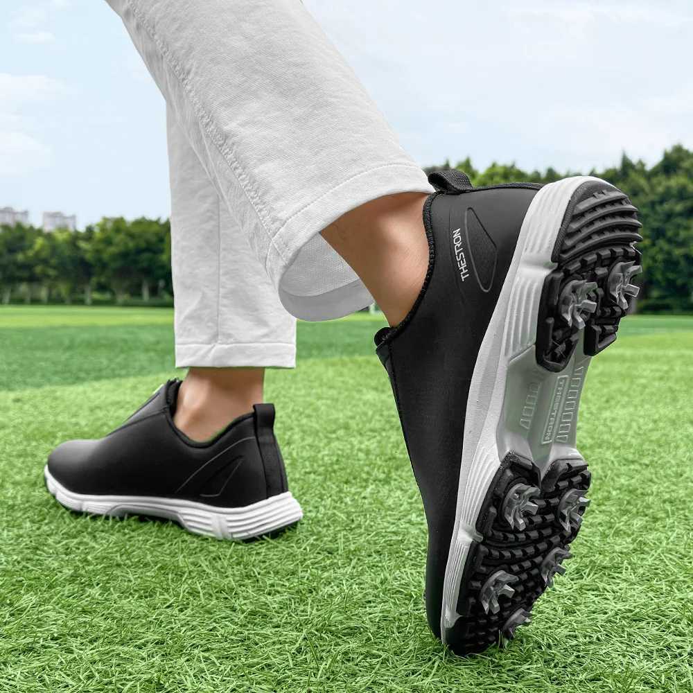 Spikeless Golf Shoes Wen Waterproof Golf Sneakers Outdoor Walking Footwear Y250731