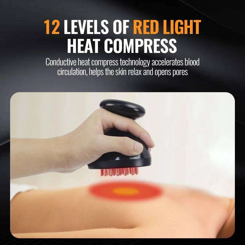 2025 New Advanced Burning Massager Vibration Heat + Microcurrent Tighten Skin & Reduce Fat - Best Price Online