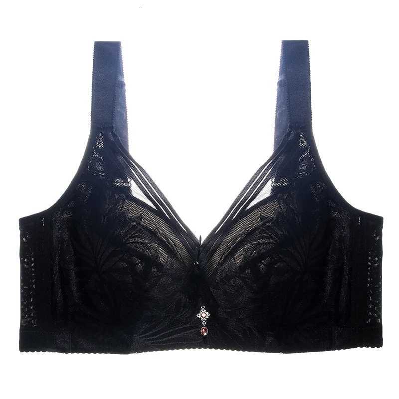There Are Steel Underwires Bra No Sponge Large Breasts Bra Big Breasts Small Bras Ultra-thin Bra Fat mm 200 Pounds Full Cups Bra Z250730