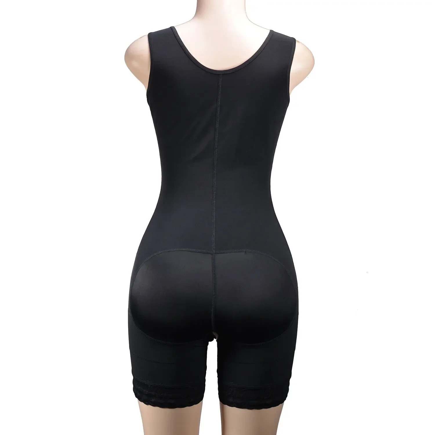 Three-Row Button Mesh Slimming Body Shaper Full Body Shaper Waist Secret Thin Material Summer Suitable Men Women Underwear 250726