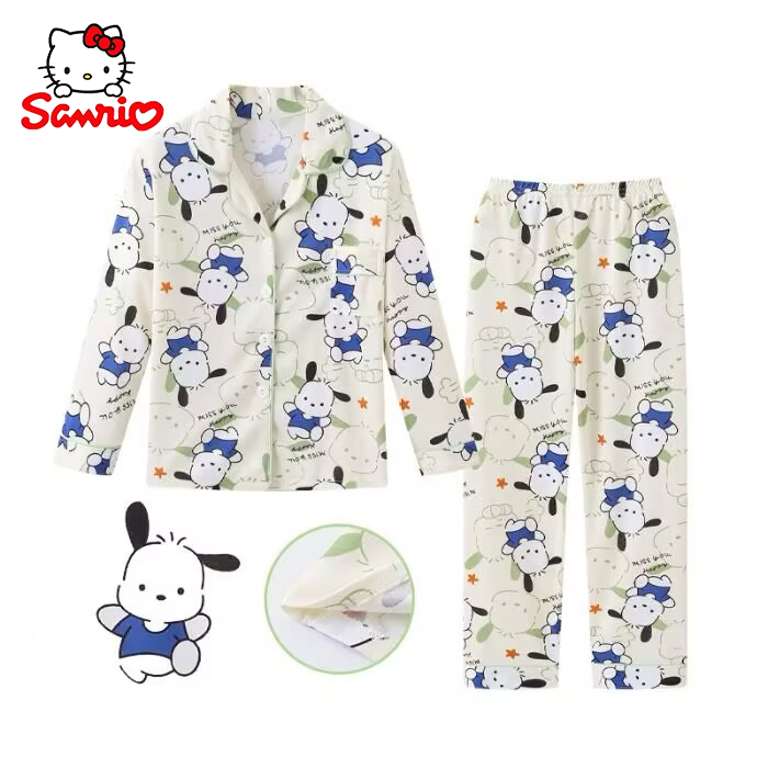 Durable, Stylish Kids' Bedtime Wear - Fun Sanrio Designs for Little Ones