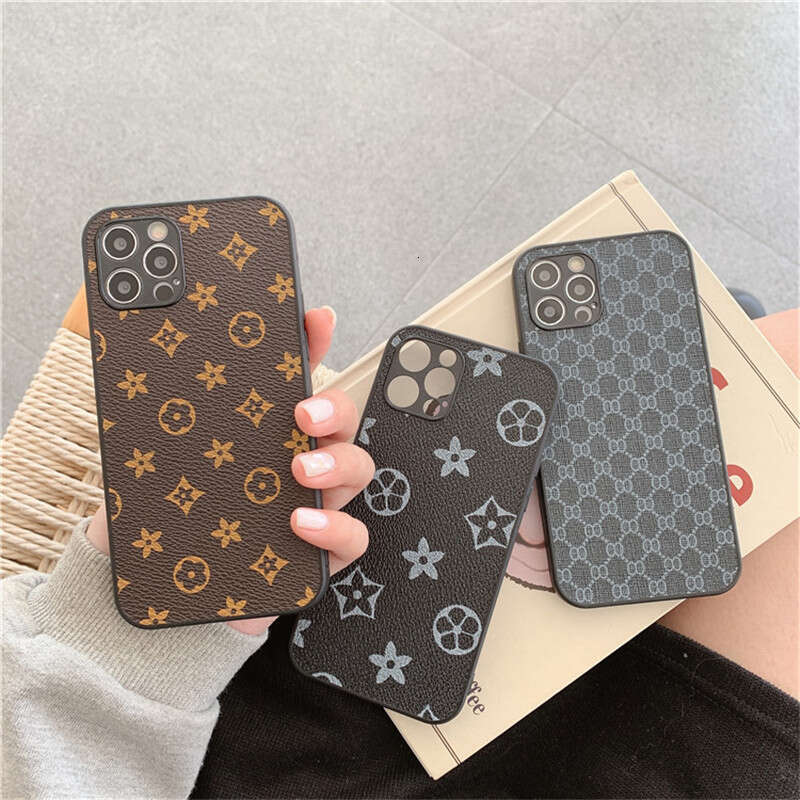 Suitable for Apple 16 Max Phone Case iPhone 14/12 Classic Trendy Brand Leather 15 Pro Protective Cover