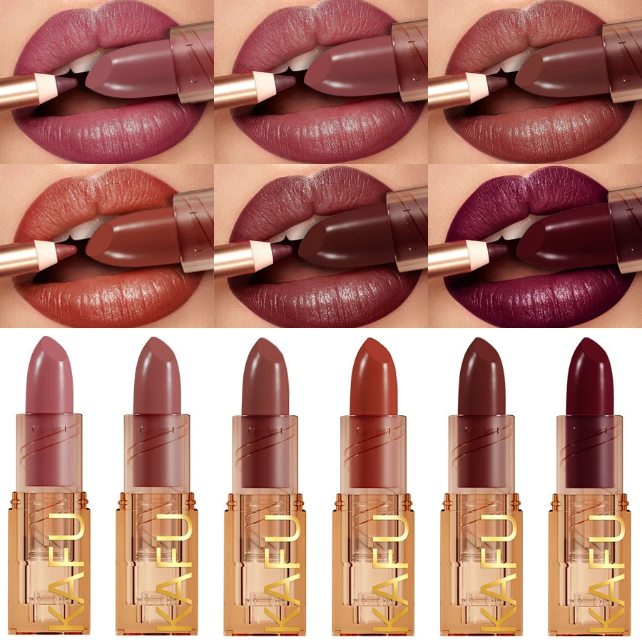14-color matte lipsticknon-fadinglong-lasting velvet finishsmooth matte lip makeup lip tint cosmetic for women gift lipgloss 250730