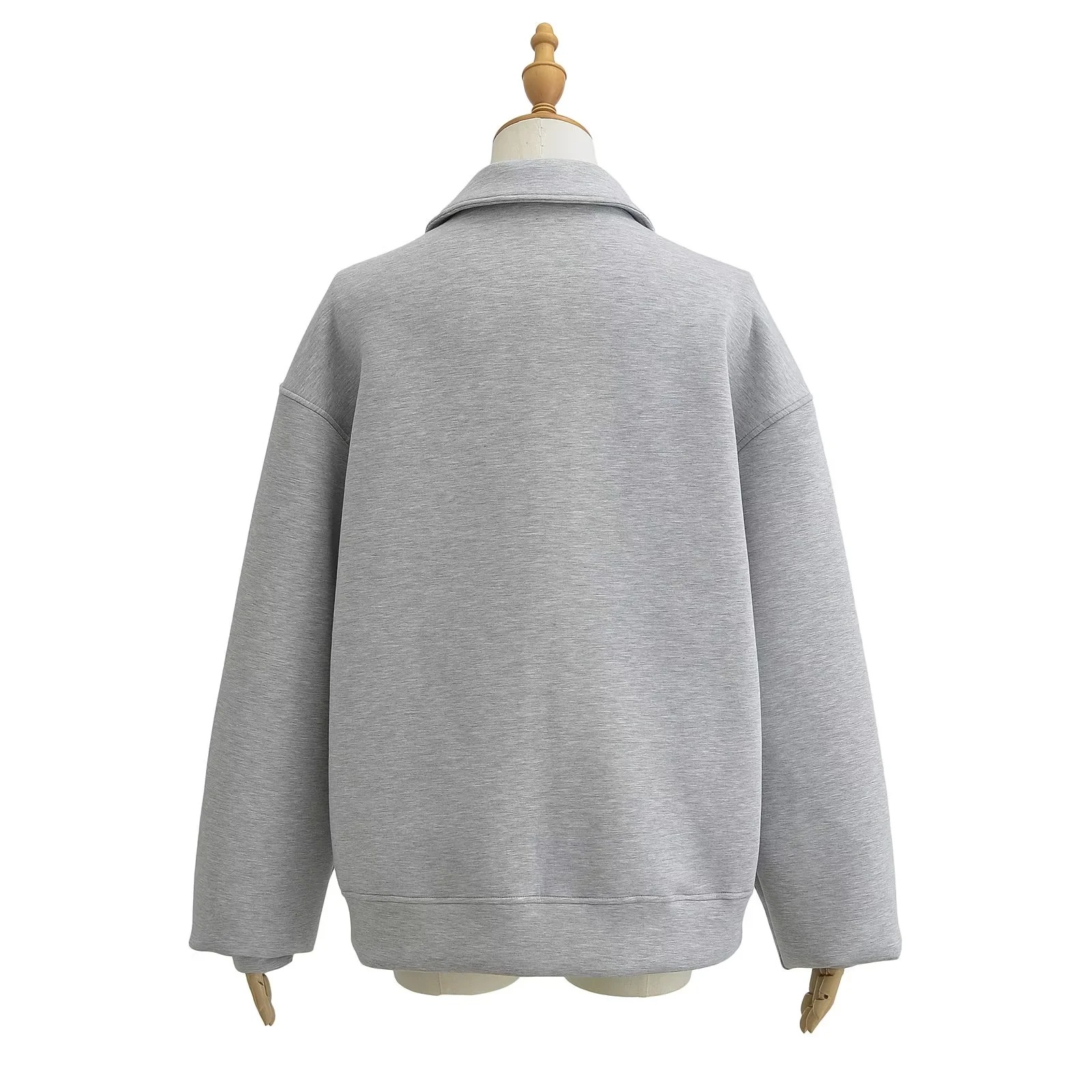 Free Shipping Loose Embroidered Tracksuit Lapel Zip Up Sports Hoodie Jacket Drawstring High-Waist Skirt Set For ladies 2025s Two Piece Dress