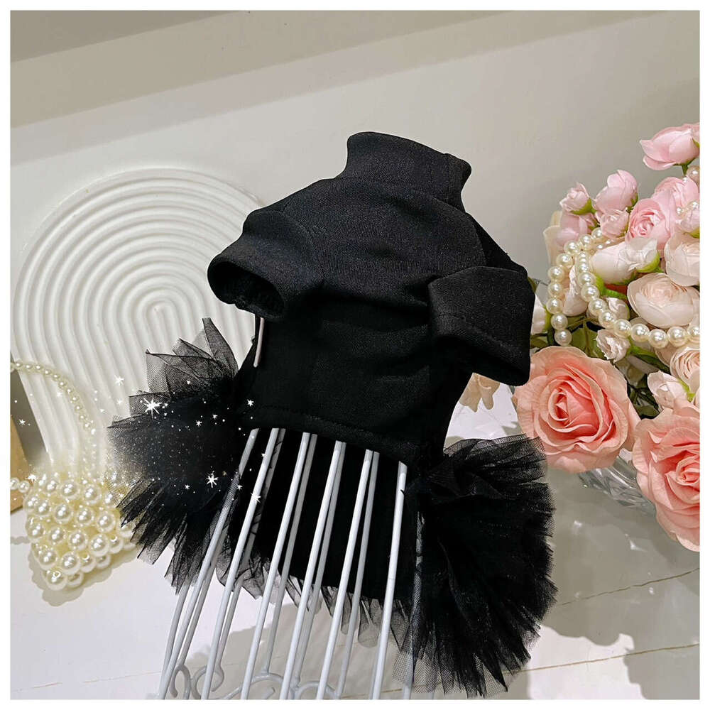 Pet dresses Princess Maltese Hepburn Puff Dress Dog Clothes Small Breed Teddy