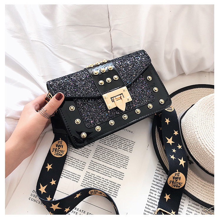 Designer Bag 2025 New Trend Sequin Princess Cute Style Fashion Versatile Shoulder Bag Crossbody Bag Small Square Bag Luxury Bag Women's Bag Tote 