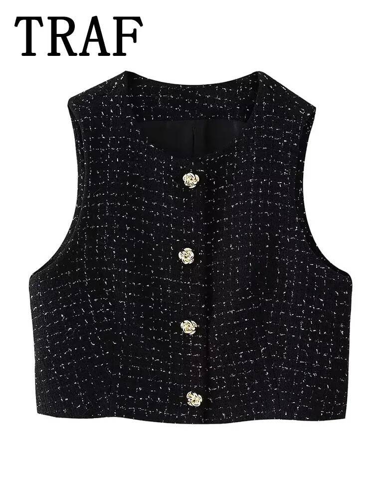 Belt Shorts Skirts Sets for 2 Pieces 2024 New Fashion Tweed Vest Coat Elegant Suit Two Piece Set Women Outfit dongdumaoyi