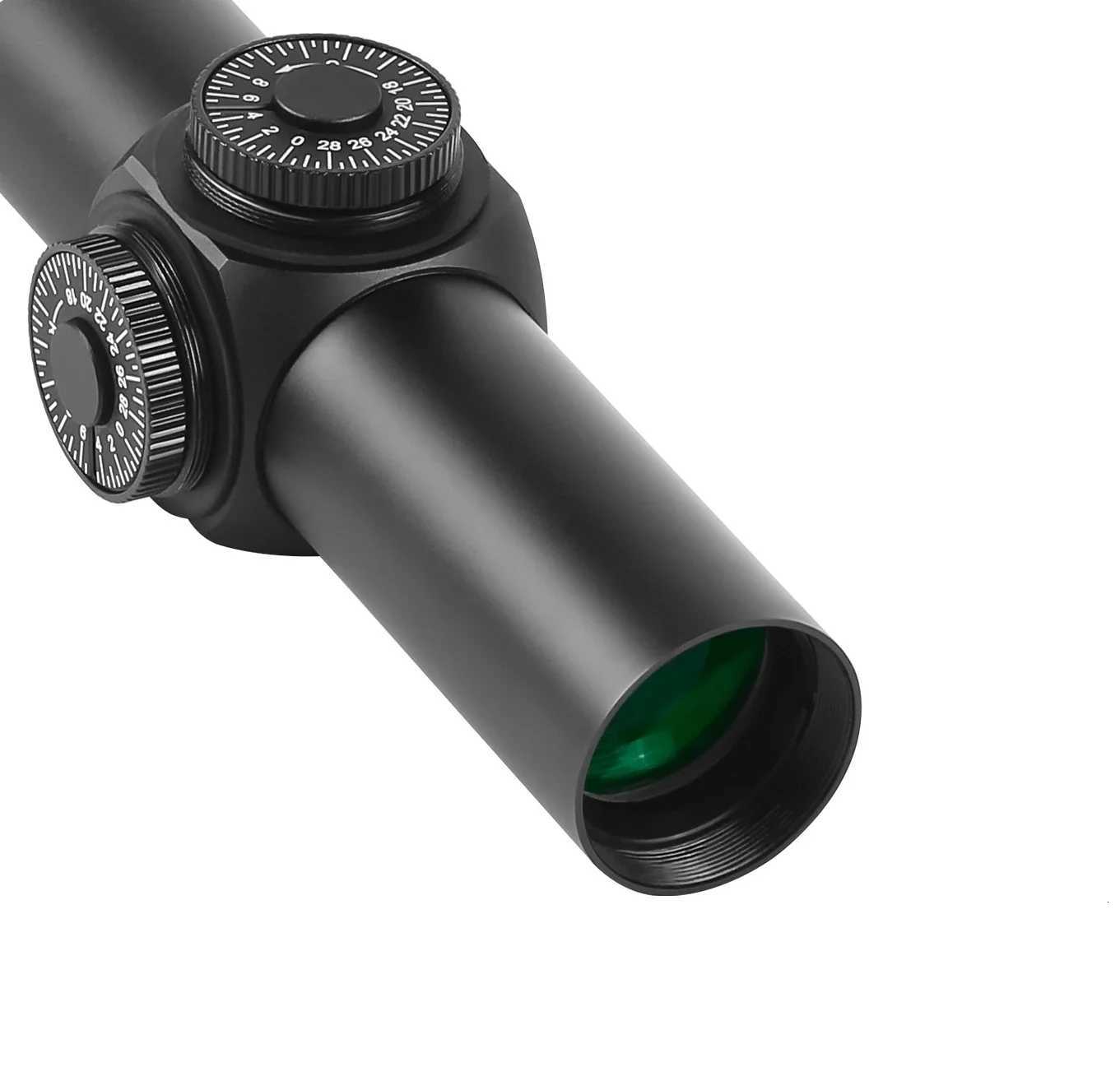 1.2-6X24WA Optical Compact Scope for Hunting Sight Scope Tactical Riflescope Reflex Scopes Accessories 11/20mm Rail Mount R250730