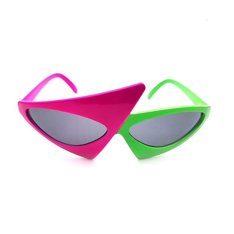 Vintage Green Red Glasses Fashion Women Men Fancy Party Festival Sunglasses Hip Hop Unique Y2K Roy Purdy Funny Shades UV400 250729