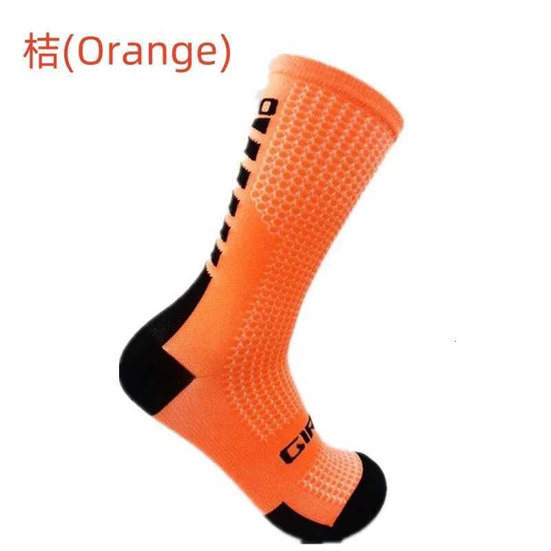 Unisex Outdoor Sport Cycling Socks Nylon Footwear Compression Road Bike Socks EU 38-45 Z250731