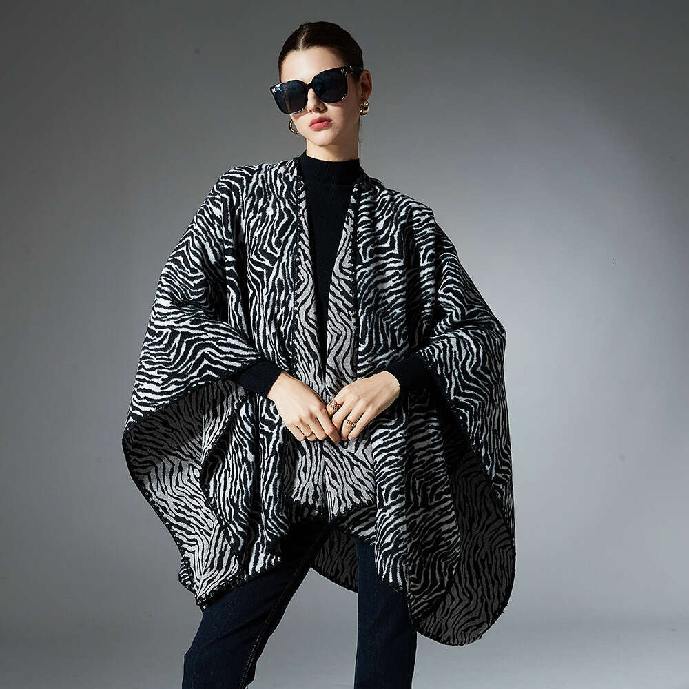 2025 New Spring Autumn Winter Zebra Pattern Shawl