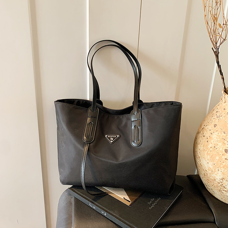 Tote Bags for Women Black Shopping Bag Leisure Versatile Handbag Mommy Tote Bag Crossbody Bag Free Shipping 2025 Autumn Winter