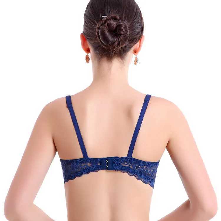 Fashion Ladies Female Push Up Bra Embroidery Lace Bras Sexy Underwear For Women Padded Sheer Bra Intimates Z250730