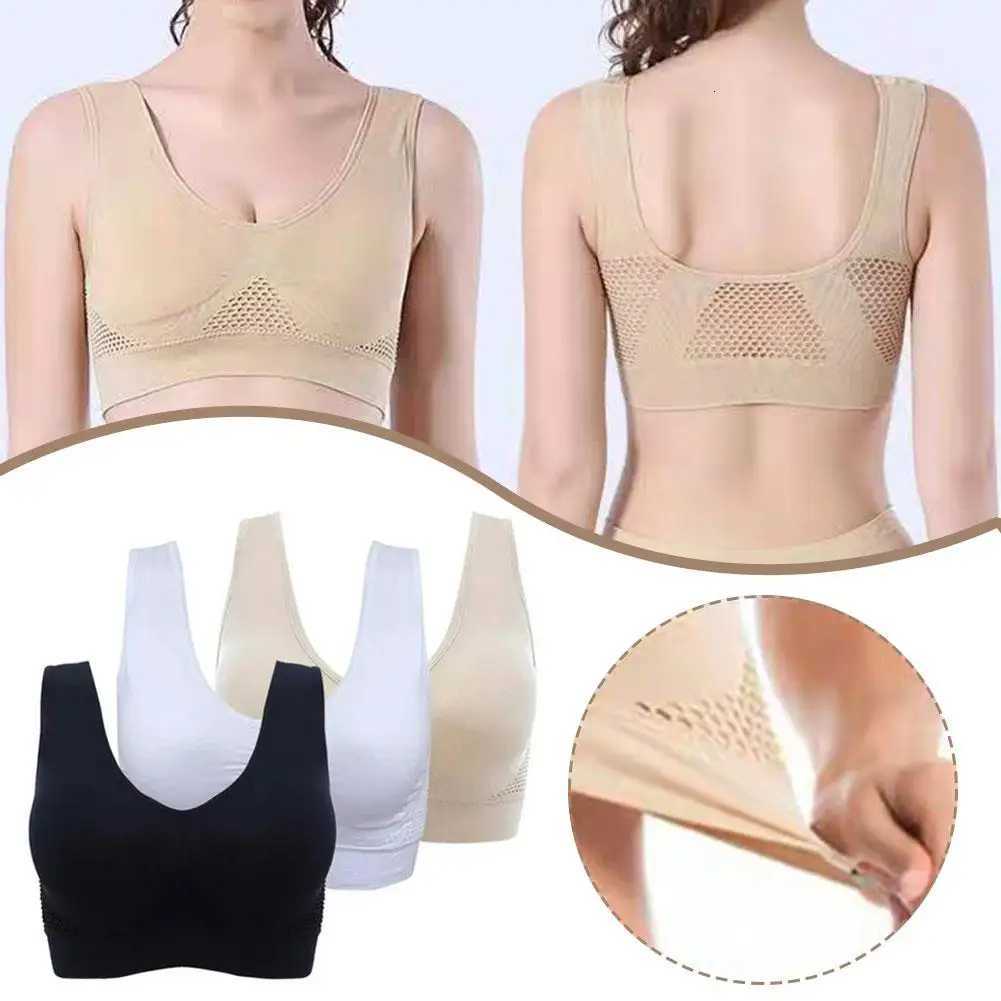 Fitness Sports Bra Women Sport Bra Running Vest Gym Workout Underwear Padded Crop Tops Female Sportswear Push-Up Bra Z250730