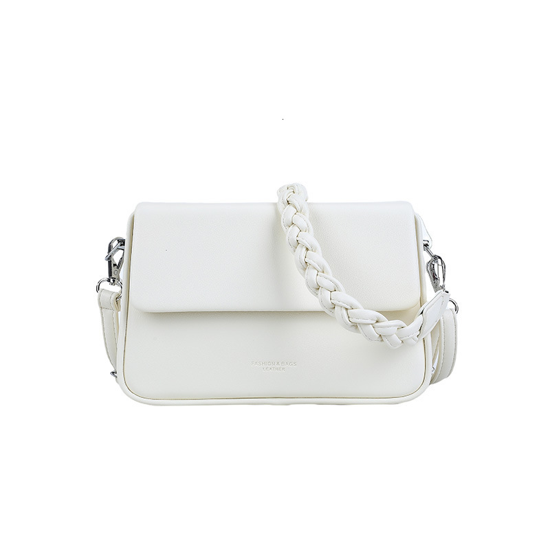 High-end Box for Women 2025 New Fashion Versatile Simple Solid Color Shoulder Crossbody Small Square Bag ddmymoon