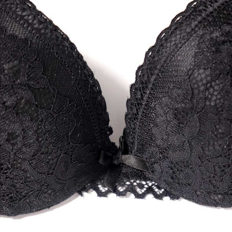 Beauver Small Size Bras for Women Lace Molded Cup Bra with Wire No Pad 75B 80B 85B Z250730