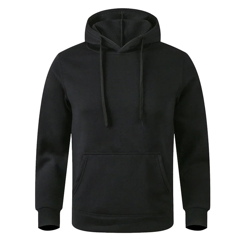 2025 Mens and Womens Warm Sweatshirt Casual Solid Color Streetwear Pullovers Sport Fitness Pocket Hoodies Multi S3XL 250729