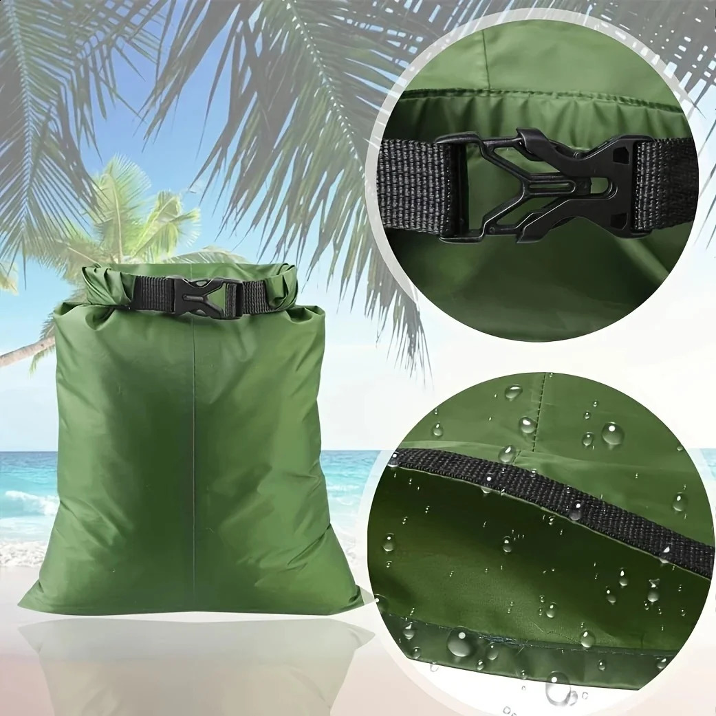 6piece dry bag set lightweight and largecapacity tearresistant bags suitable for outdoor activities like hiking campin 250729