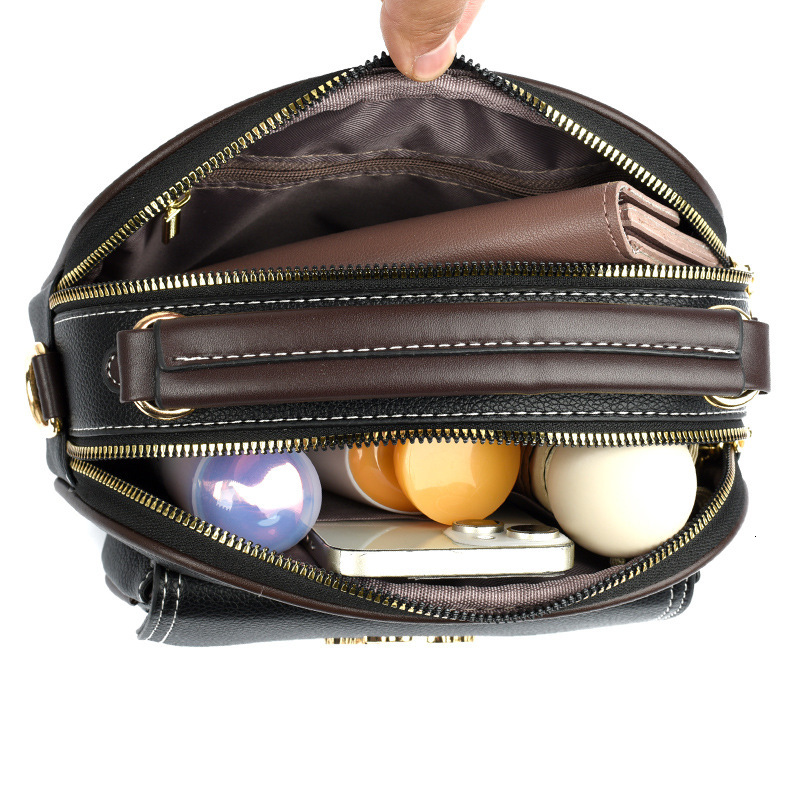 2025 Summer New Women's Shoulder Bag Fashion Simple Women's Crossbody Bag New Multi compartment Crossbody Bag Trendy New Designer Luxury Bag