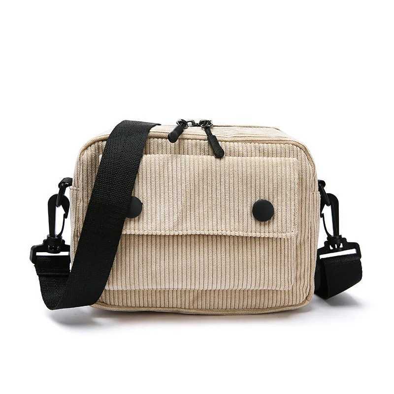 Bag Leisure Single Shoulder Messenger Bag Casual Corduroy Small Square Bag Mini Simple Women CrossBody Bag Purse Phone Bag Y250730