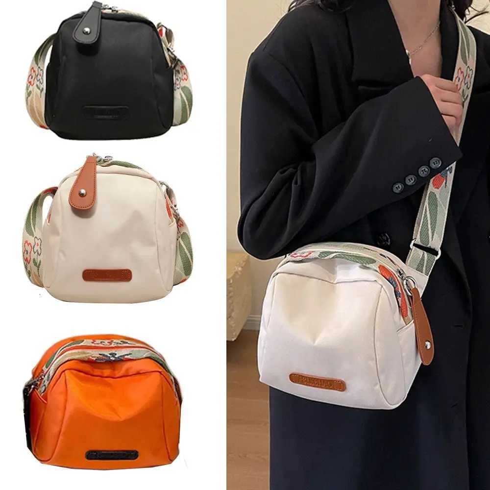 Simple Waterproof Womens Crossbody Bag Wide Shoulder Strap Large Capacity Shell Bag Adjustable Portable Handbag Purse Travel Y250730