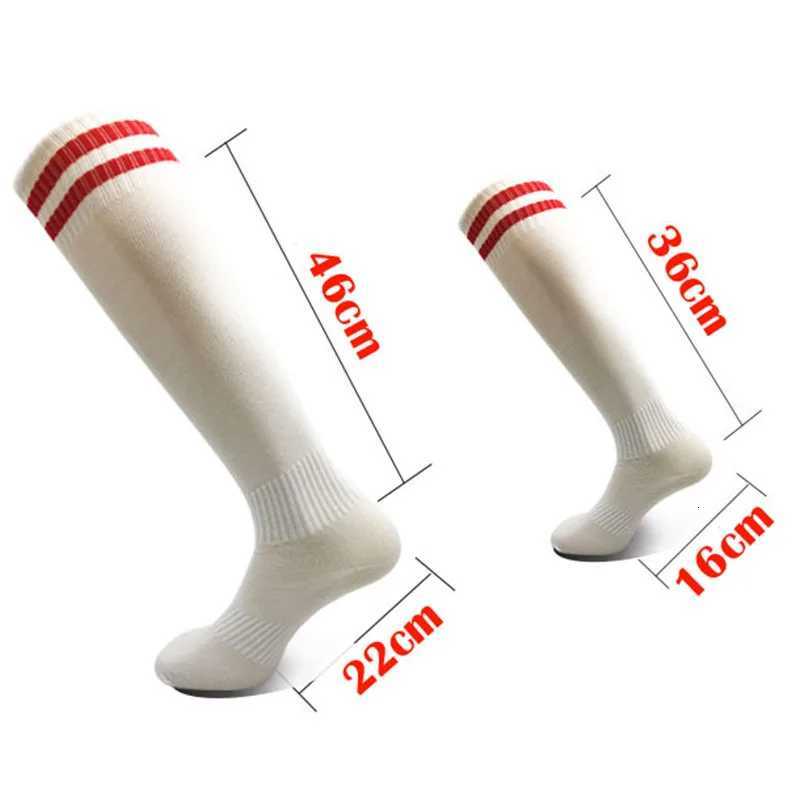 1 Pair Football Sports Socks Long Knee Cotton Spandex Kids Leggings Stockings Soccer Baseball Ankle Adults Children Socks Z250731