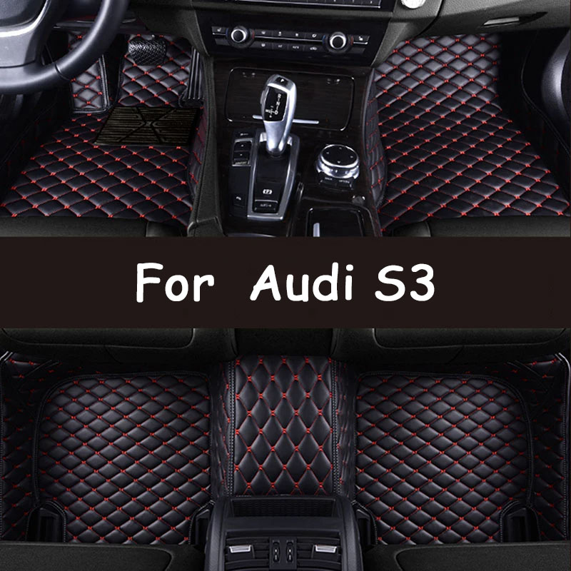 Car Floor Mats For S3 2019 2018 2017 2016 2015 Waterproof Car Carpet Car Styling Custom Interior Accessories Car Mats Cover