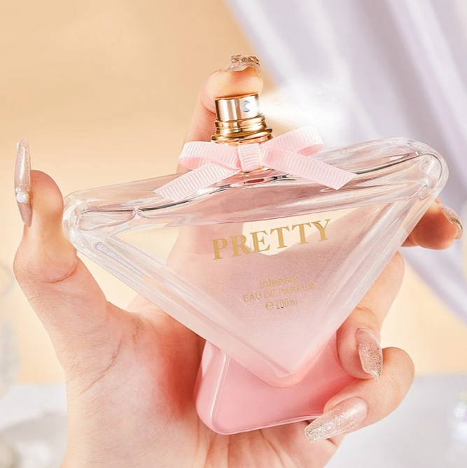 Beautiful Flawless Pink Perfume with a Lasting Fragrance Fresh and Light High-end Gift Box Set 100ml