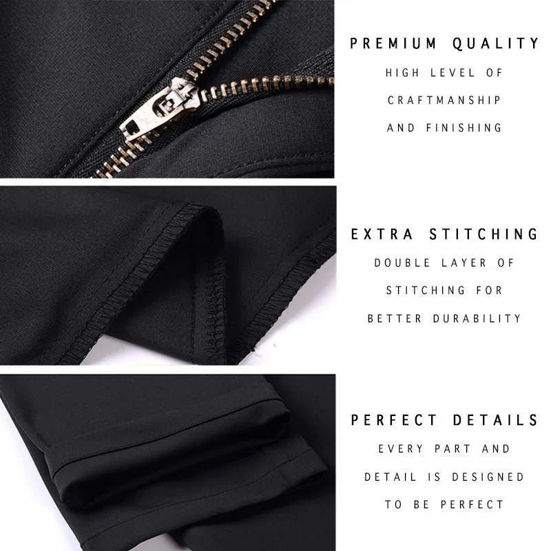 Mens Summer Thick Big Formal Pants Plus Size Seluar Slack Lelaki Elastic Men Business Casual Long Pant Flexible Trousers 250731