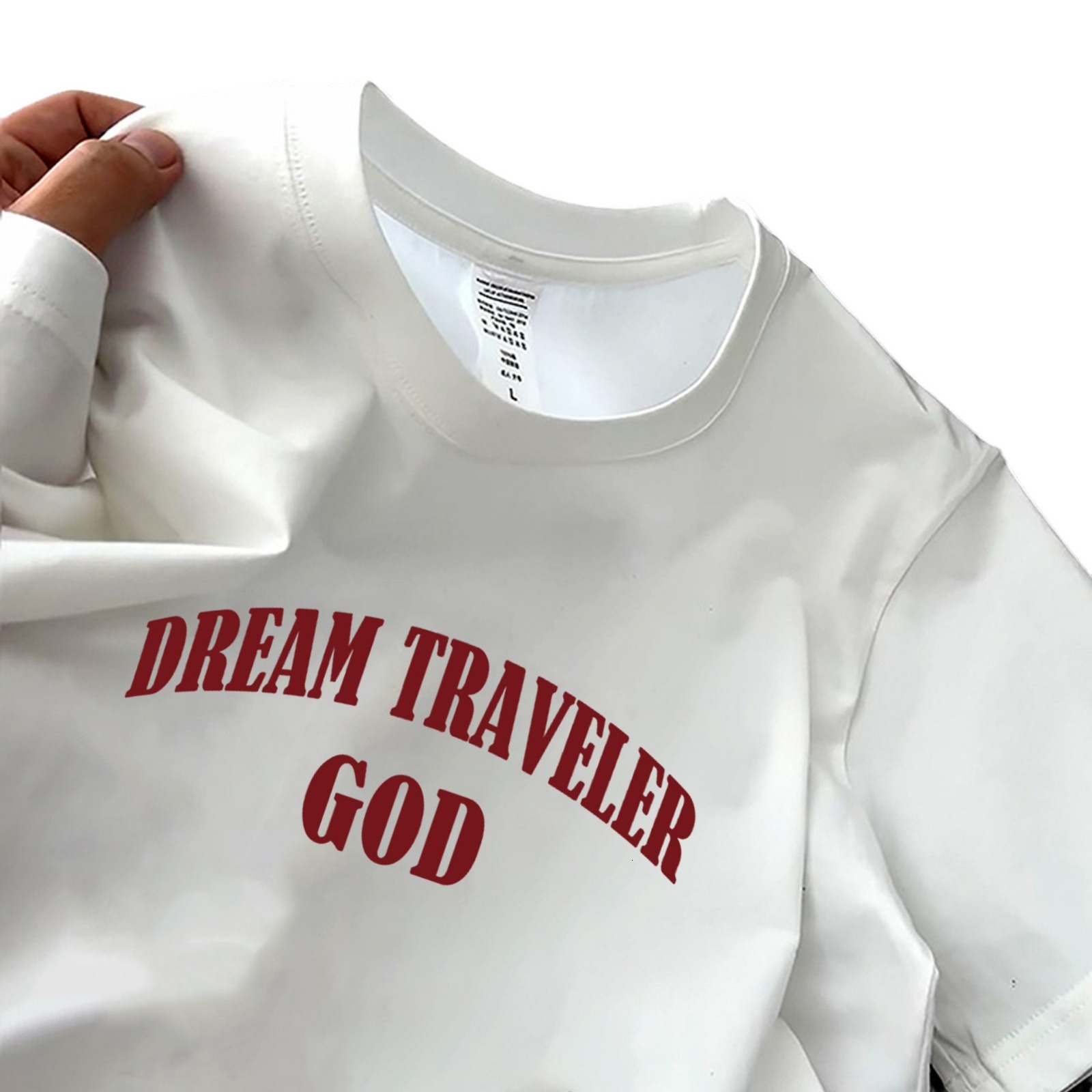 2525 pure cotton short sleeved T-shirt for men and women, solid color white round neck multifunctional bottom shirt, new designer T-shirt