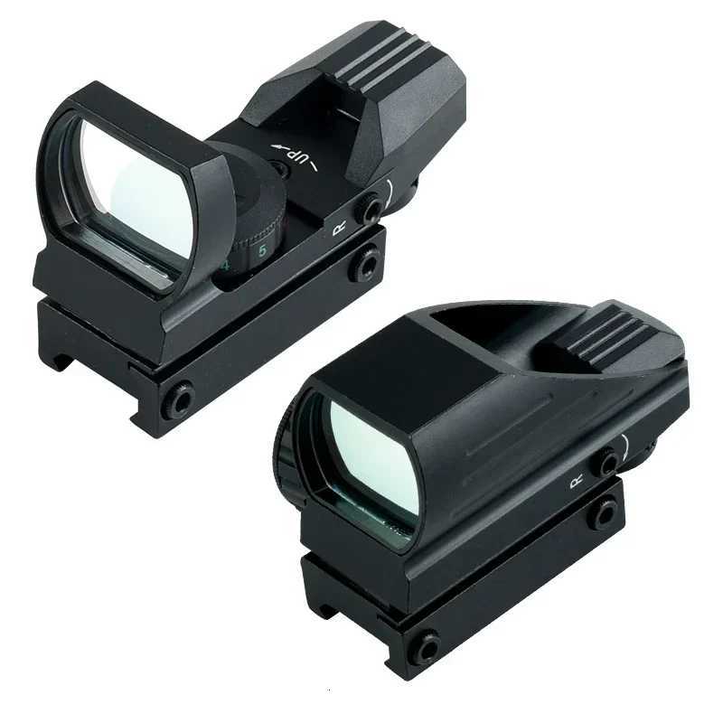 Tactical Green Red Dot Sight Optics Reflex Riflescope Hunting Scopes Fit 11/20mm Rails Rifle for Hunting Firearms Airsoft R250730