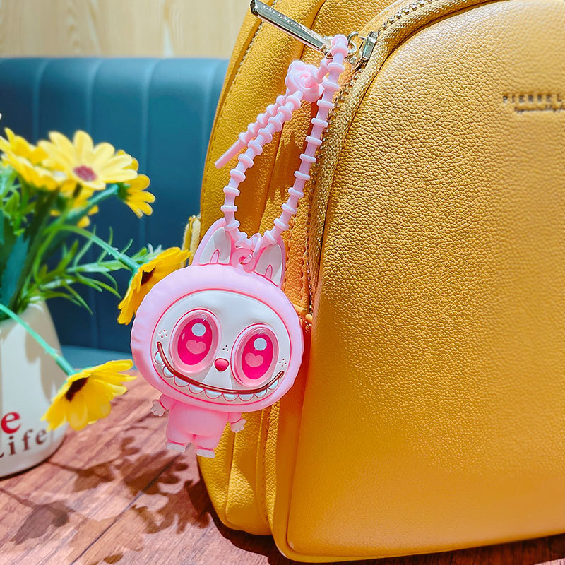 Creative Cartoon Pop Eye Squeeze Keychain Cute Bag Pendant Car Keychain Gift