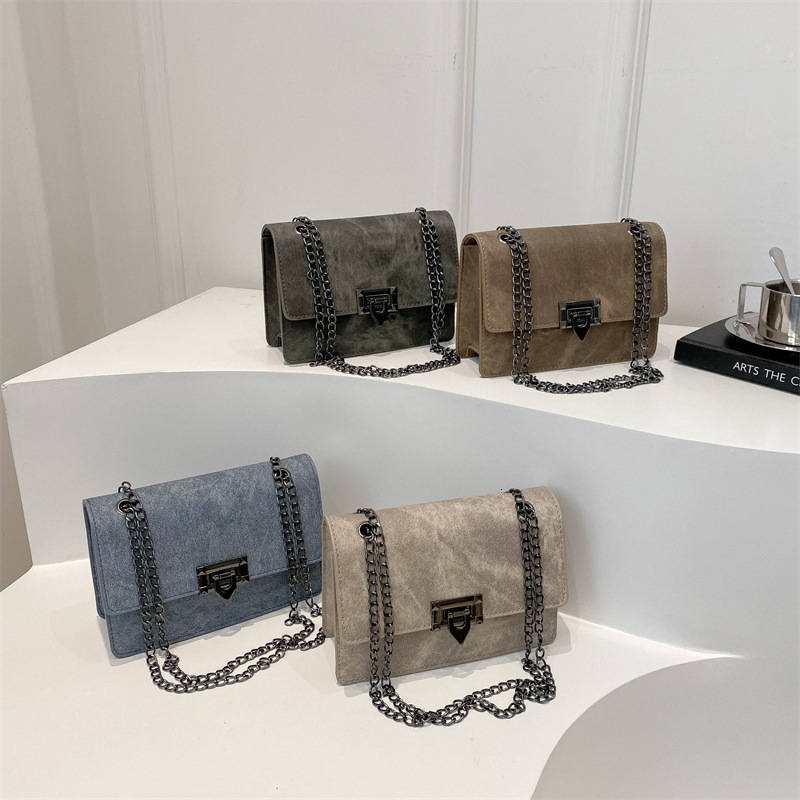 Designer Bag 2025 Summer New Korean Style Chain Bag For Women Luxury Bag Simple Personality Ins Single Shoulder Crossbody Bag Trendy Fashionable Small