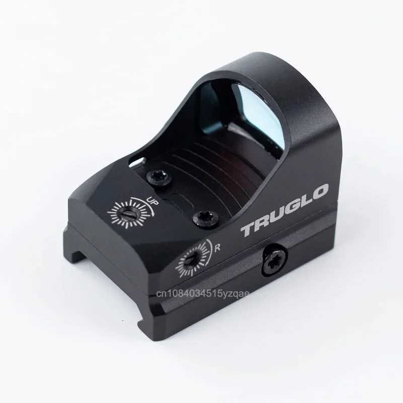 TRUGLO Tru-Tec Micro 3 MOA Red Dot Sight Compact Parallax Free Idle Auto-Off Collimator Doctor Footprint With 20mm Rail Mount R250730