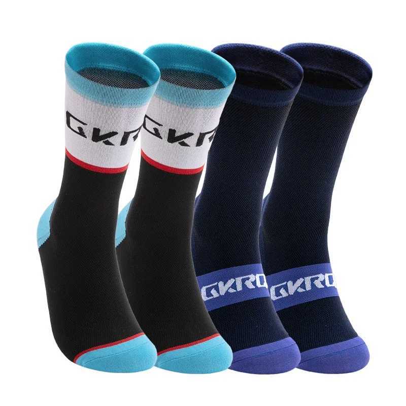 4pairs 2023 New Cycling Socks Bike Nurse Compression Road Bike Running Mtb Knee-high White Sports Funny Brand Black Z250731