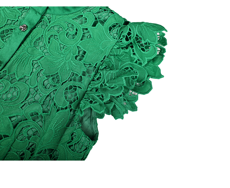 Women's Purple Lace Straight Long Skirt High Waist A-line Buttoned Elegant Water-Soluble Lace Skirt 6116433