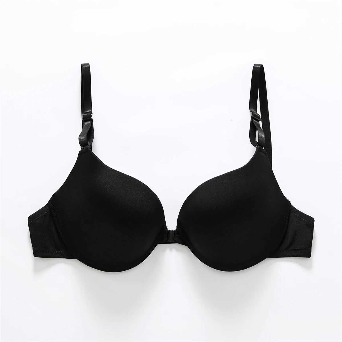 Cheap Bra Sexy Front Closure Bra Women Underwire Lingerie Push Up Bralette Underwear 7 Colors Seamless Hot Bras Intimates Z250730