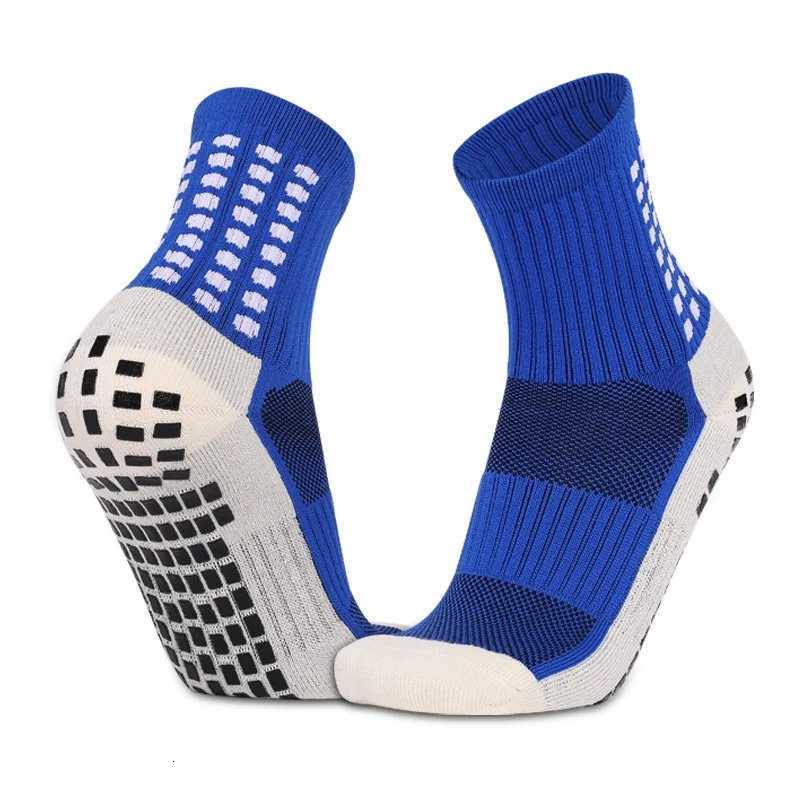 Mens and Womens Football Socks Sports Training Match Silicone Socks Anti-Skid Friction Breathable Tube Socks Z250731