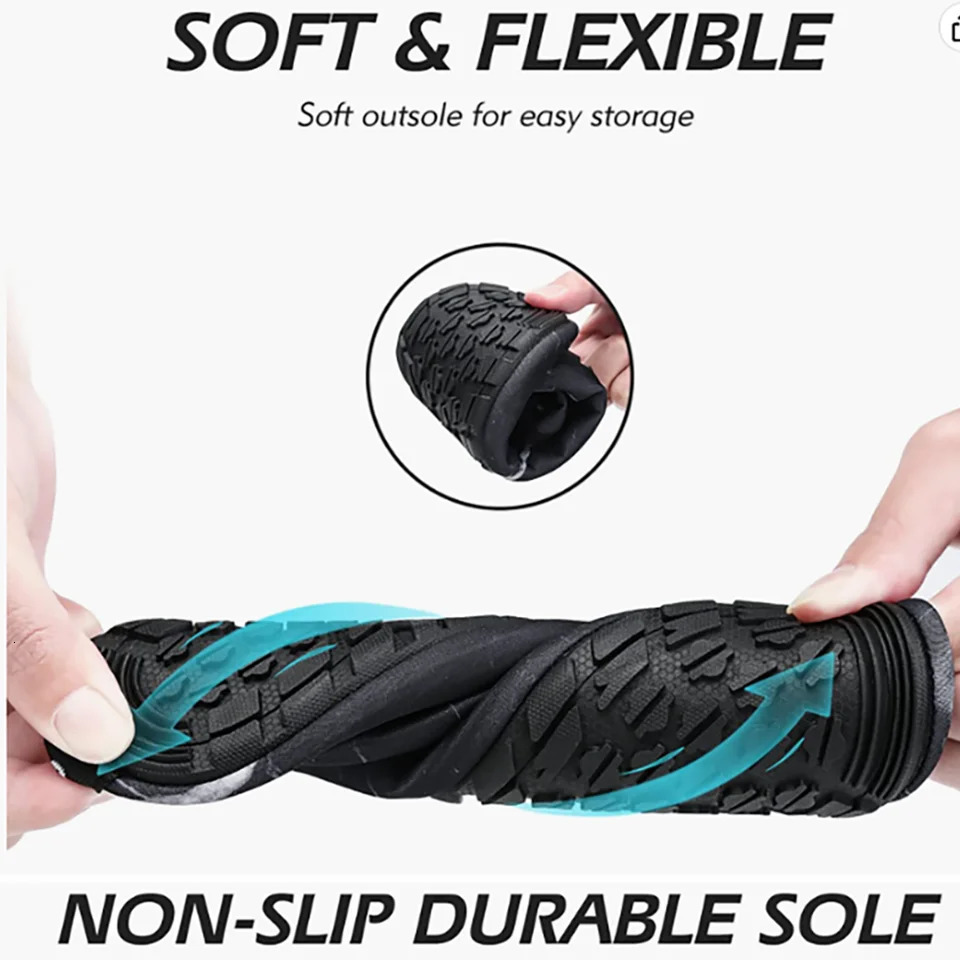 Aqua Shoes Summer Male Swimming Beach Barefoot Water Shoes Women Light Wader Fishing Sea Shoes Large Size 48 250725