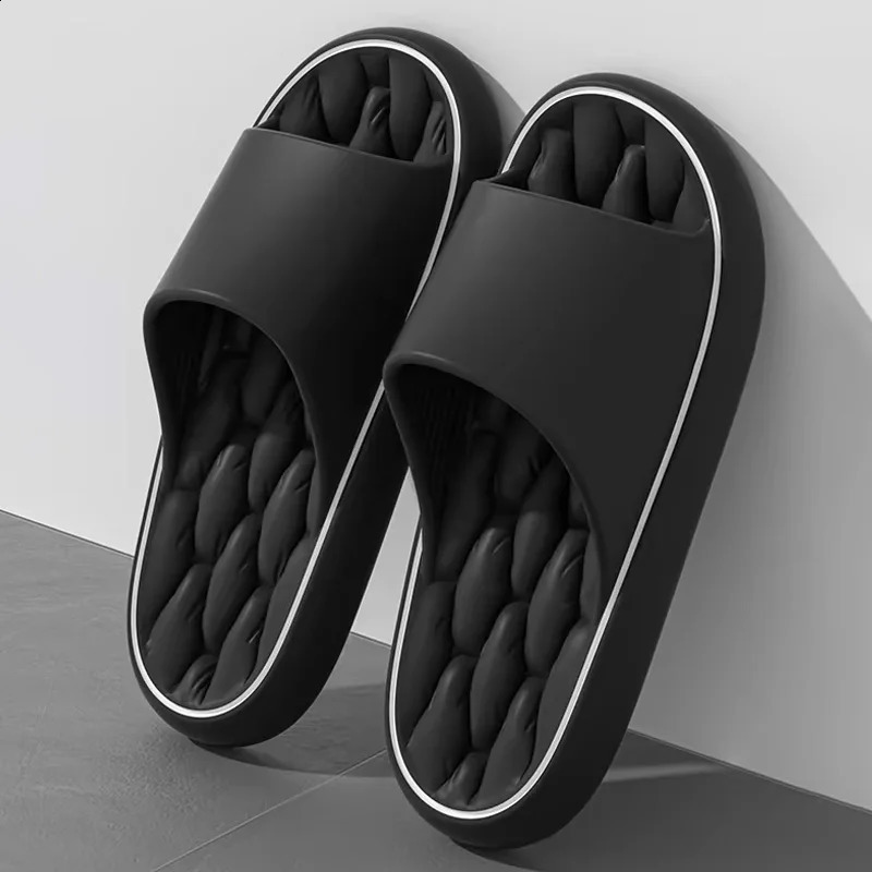 Slippers for men summer outdoor wear 2024 indoor home bathroom non-slip wear-resistant beach sandals for women 250725
