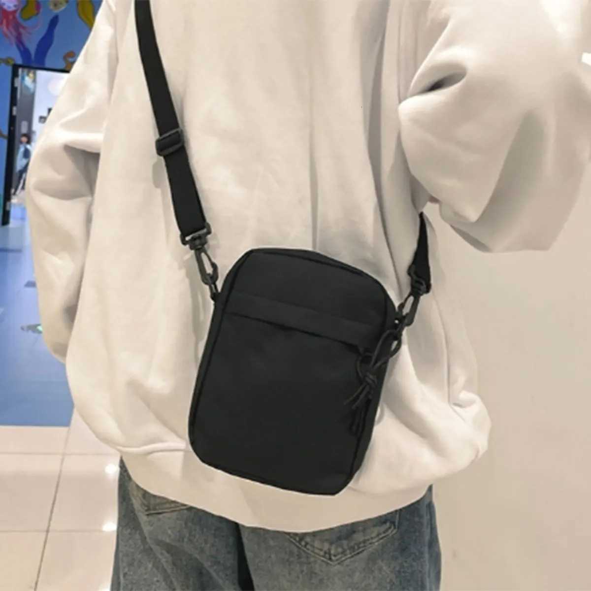 Sen small body bag ins fashion shoulder bag sports leisure small backpack female simple crossbody bag a suit Y250730