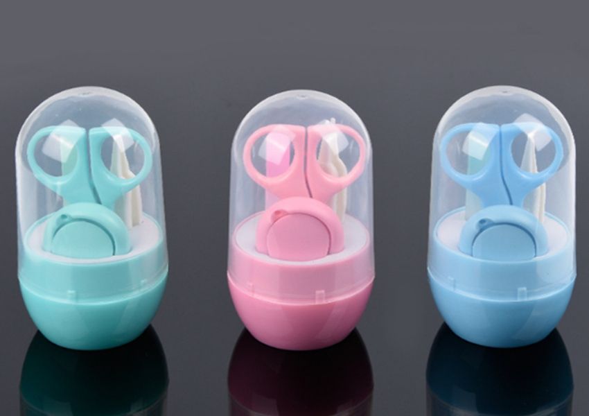 Baby Manicure Set Child Finger Toe Nail Clipper Scissor Cutter Kit Children Kids Nails Care Tools