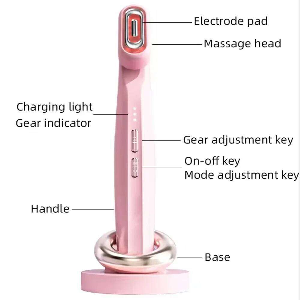 7 Color Beauty Device Microcurrent Massager Remove Eye Bags Dark Circles Lifting Massage Instrument Wrinkle Reduction
