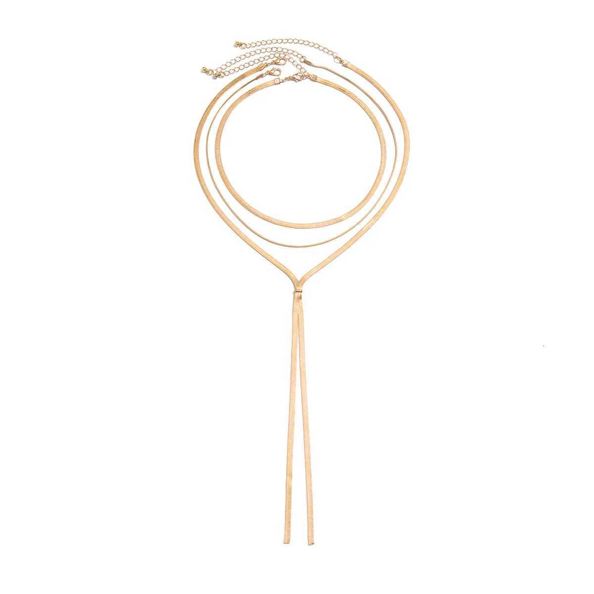 Vintage Starfish Multilayer Necklaces Pendants for Women Girl Gold Color Beach Style Choker Long Necklace 2019 Boho Jewelry Z250731 Z250910