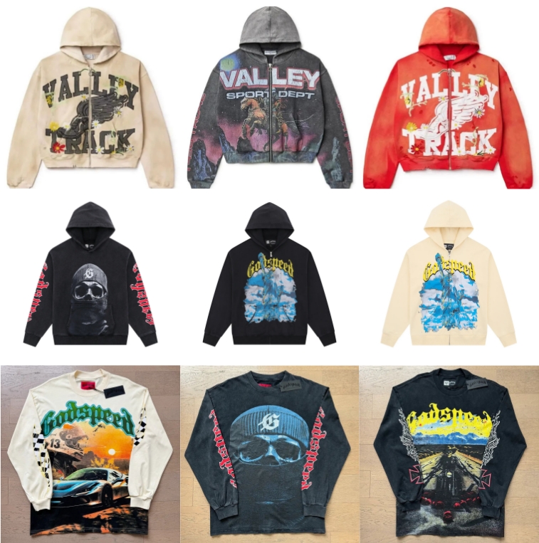 valley hoodie designer mens designer sweater men pullover sweatshirt hoodies for men hoody women puff print sweatpants tracksuit luxury godspeeds hoodie