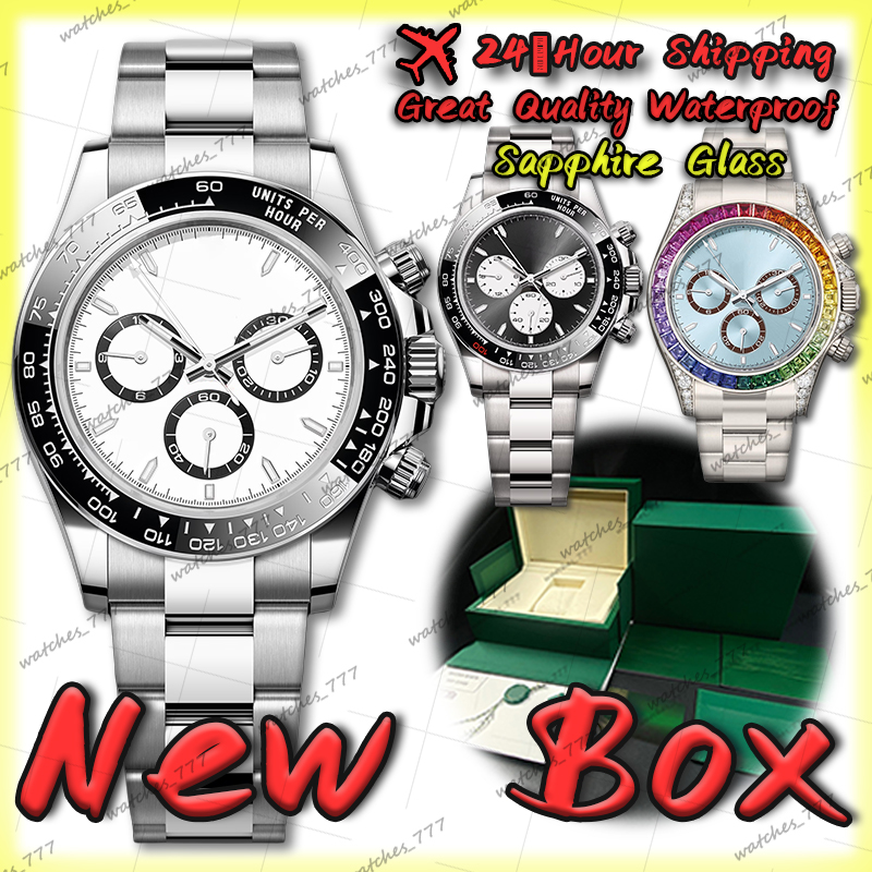 Mens Watch Designer Watches Men AAA+ high-quality 40MM 2813 Mechanical Automatic Watch Business Sport Watch Luminous Instrument Waterproof Function Watch New Box