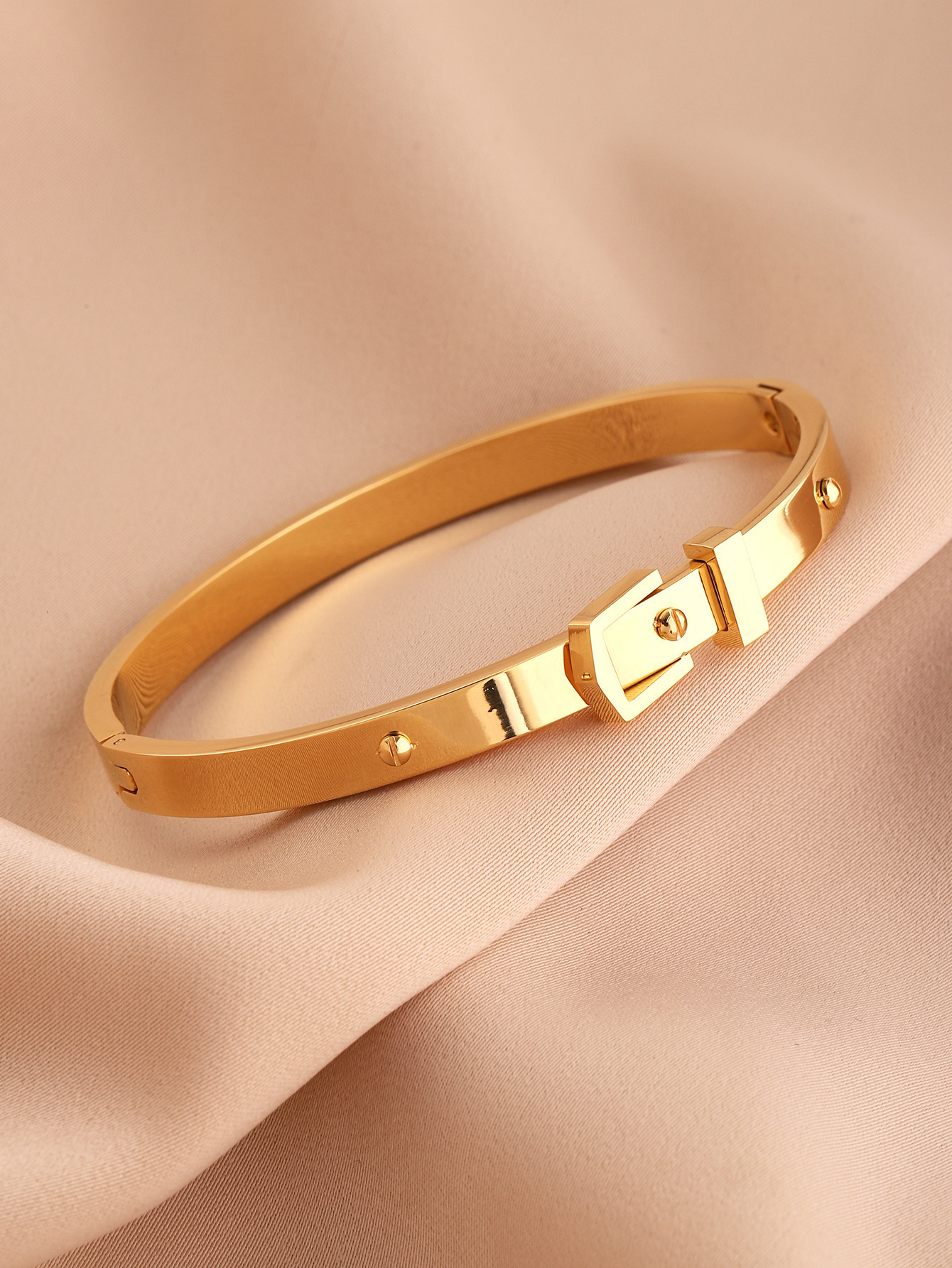 Bracelet For Women Titanium Steel Bracelet Personalized Design Madam High-end Designer Bracelet Feel 18K Rose Gold Plated Light Luxury Exquisite