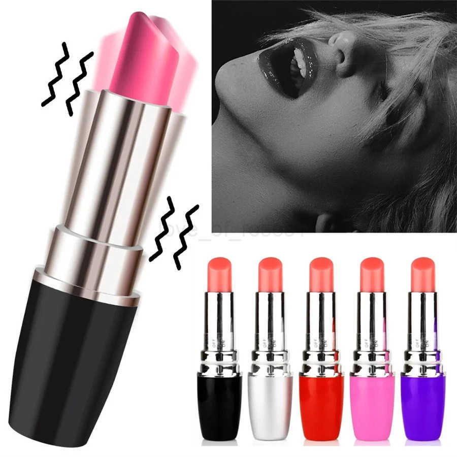 Mini Secret Lipstick Vibrator Bullet Vibrator G-spot Massager Clitoris Stimulator Masturbator Sex Toy for Women Adult Toys Z250731