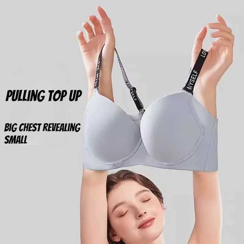 Seamless Womens Push Up Bra Modeled Cups Underwire Female Solid Minimizer Lingerie T-shirt Bra 34 36 38 40 42 B C D Z250730